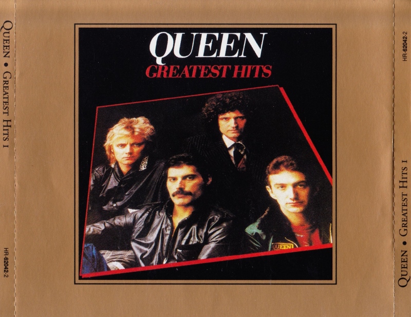 Queen  Greatest Hits I & II : Front + Inlay